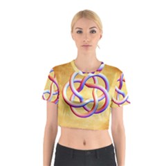 Math Prototype Cotton Crop Top by Ndesign