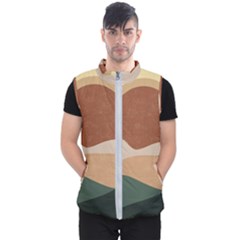 Sunrise Sunset Desert Wall Art Men s Puffer Vest by Bedest