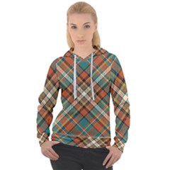 Tartan Scotland Seamless Plaid Pattern Vector Retro Background Fabric Vintage Check Color Square Geo Women s Overhead Hoodie by Ket1n9