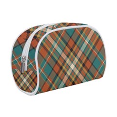 Tartan Scotland Seamless Plaid Pattern Vector Retro Background Fabric Vintage Check Color Square Geo Make Up Case (small) by Ket1n9