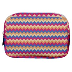 Zigzag Pattern Seamless Zig Zag Background Color Make Up Pouch (small) by Ket1n9