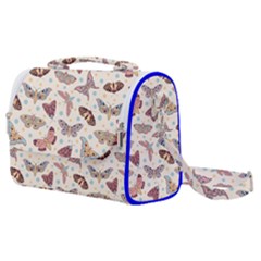 Pattern With Butterflies Moths Satchel Shoulder Bag by Ket1n9