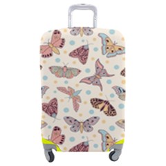 Pattern With Butterflies Moths Luggage Cover (medium) by Ket1n9