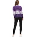 Ufo Illustration Style Minimalism Silhouette Women s Long Sleeve Rash Guard View2