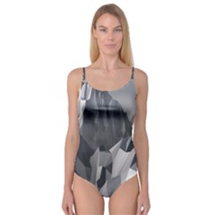 Gray Mountain Illustration Grey Mountain Digital Camisole Leotard  by Cendanart