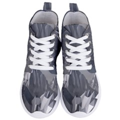 Gray Mountain Illustration Grey Mountain Digital Women s Lightweight High Top Sneakers