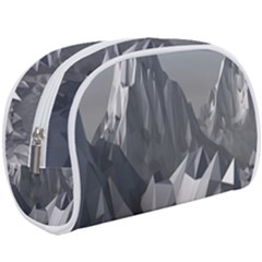 Gray Mountain Illustration Grey Mountain Digital Make Up Case (large) by Cendanart