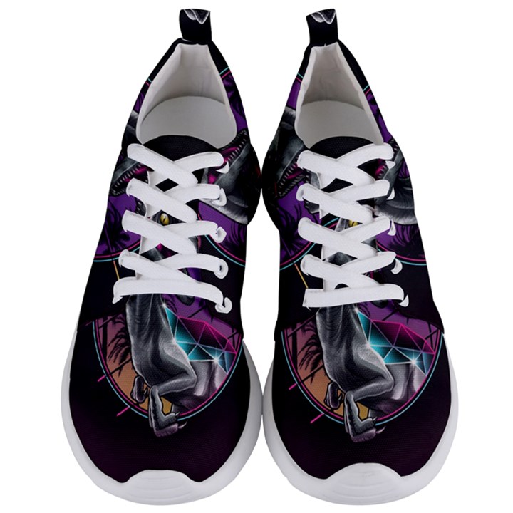 Style Dinosaur  80s Synth Retrowave Men s Lightweight Sports Shoes