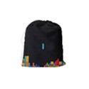 Tetris Game Drawstring Pouch (Medium) View2