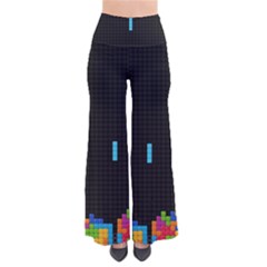 Tetris Game So Vintage Palazzo Pants by Cendanart