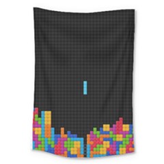 Tetris Game Large Tapestry