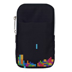 Tetris Game Waist Pouch (large) by Cendanart