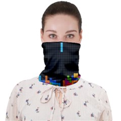 Tetris Game Face Covering Bandana (adult) by Cendanart