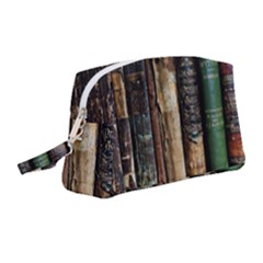 Assorted Color Books Old Macro Wristlet Pouch Bag (medium) by Cendanart