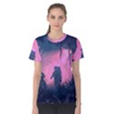 Beeple Astronaut Spacesuit 3d Digital Art Artwork Jungle Women s Cotton T-Shirt View1