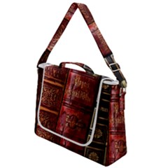 Books Old Box Up Messenger Bag by Cendanart