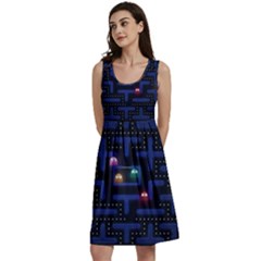 Retro Games Classic Skater Dress by Cendanart