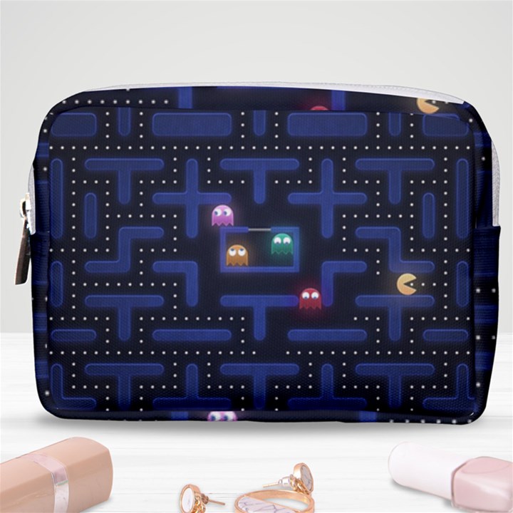 Retro Games Make Up Pouch (Medium)