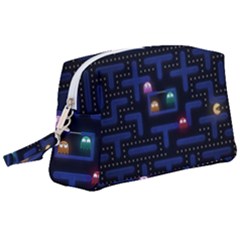 Retro Games Wristlet Pouch Bag (large) by Cendanart