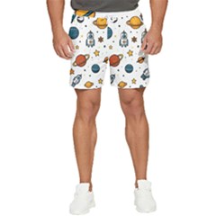 Set Cartoon Symbol Pattern Men s Runner Shorts by Bedest