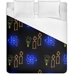 Background Doodles Candles Graphic Duvet Cover (california King Size) by Bedest