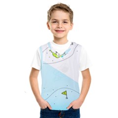 Astronaut Spaceship Kids  Basketball Tank Top by Bedest