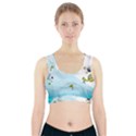 Astronaut Spaceship Sports Bra With Pocket View1