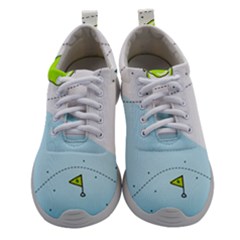 Astronaut Spaceship Women Athletic Shoes by Bedest