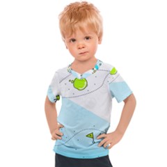 Astronaut Spaceship Kids  Sports T-shirt