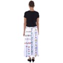 Doodles Border Letter Ornament Flared Maxi Skirt View2