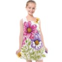 Flourish Colours Invitation Kids  Cross Back Dress View1