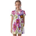 Flourish Colours Invitation Kids  Asymmetric Collar Dress View1