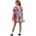 Flourish Colours Invitation Kids  Short Sleeve Dolly Dress View4