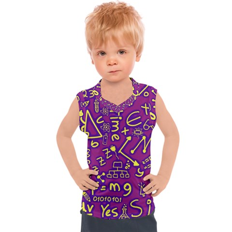 Background Doodles Math Kids  Sport Tank Top by Bedest