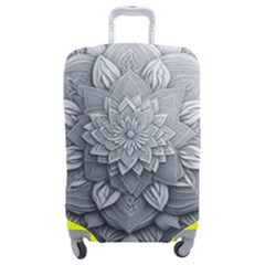 Flower Ornament Graphic Ornate Luggage Cover (medium) by Bedest