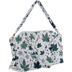 Leaves Nature Bloom Canvas Crossbody Bag by Bedest