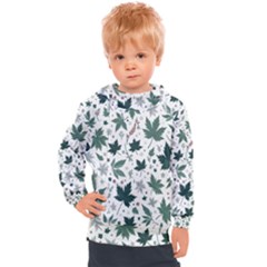 Leaves Nature Bloom Kids  Hooded Pullover by Bedest