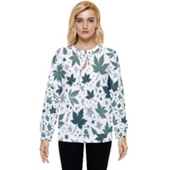 Leaves Nature Bloom Hidden Pocket Sweatshirt by Bedest