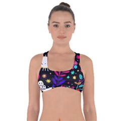 Rainbow Fun Cute Minimal Doodle Got No Strings Sports Bra by Bedest