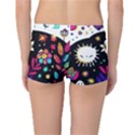 Rainbow Fun Cute Minimal Doodle Reversible Boyleg Bikini Bottoms View2