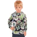 Cactus Nature Plant Desert Kids  Hooded Pullover View1