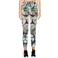 Cactus Nature Plant Desert Pocket Leggings 