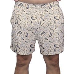 Graphic Decor Backdrop Men s Shorts by Bedest