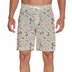 Graphic Decor Backdrop Men s Beach Shorts by Bedest