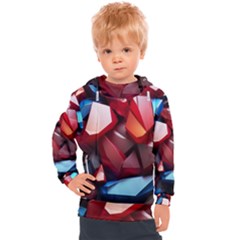 Jewelry Gemstones Kids  Hooded Pullover by Grandong