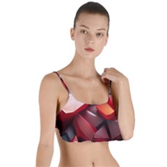 Jewelry Gemstones Layered Top Bikini Top  by Grandong