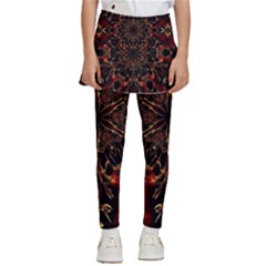 Kaleidoscope Multicoloured Kids  Skirted Pants by Grandong