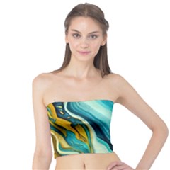 Painting Liquid Water Tube Top by Grandong