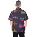 Colorful Sound Wave Set Men s Hawaii Shirt View2