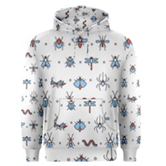 Insects Icons Square Seamless Pattern Men s Core Hoodie by Bedest